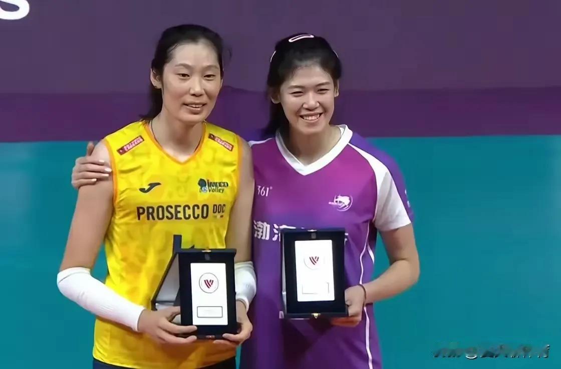 春水盈盈，珠联璧合
看世俱杯最佳主攻手
还是中国🇨🇳女排