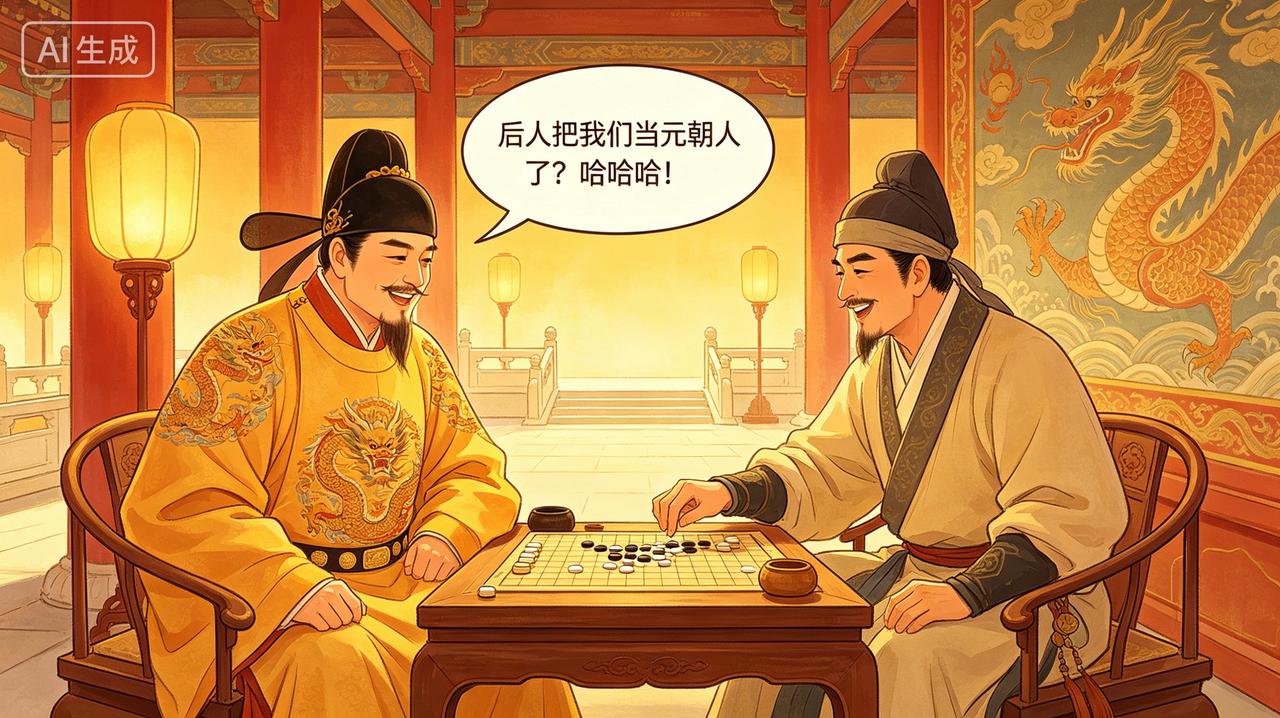 忽必烈，马志远！真的都是明朝人吗？

朱元璋，元太祖？朱隶，明成祖？

两个都是