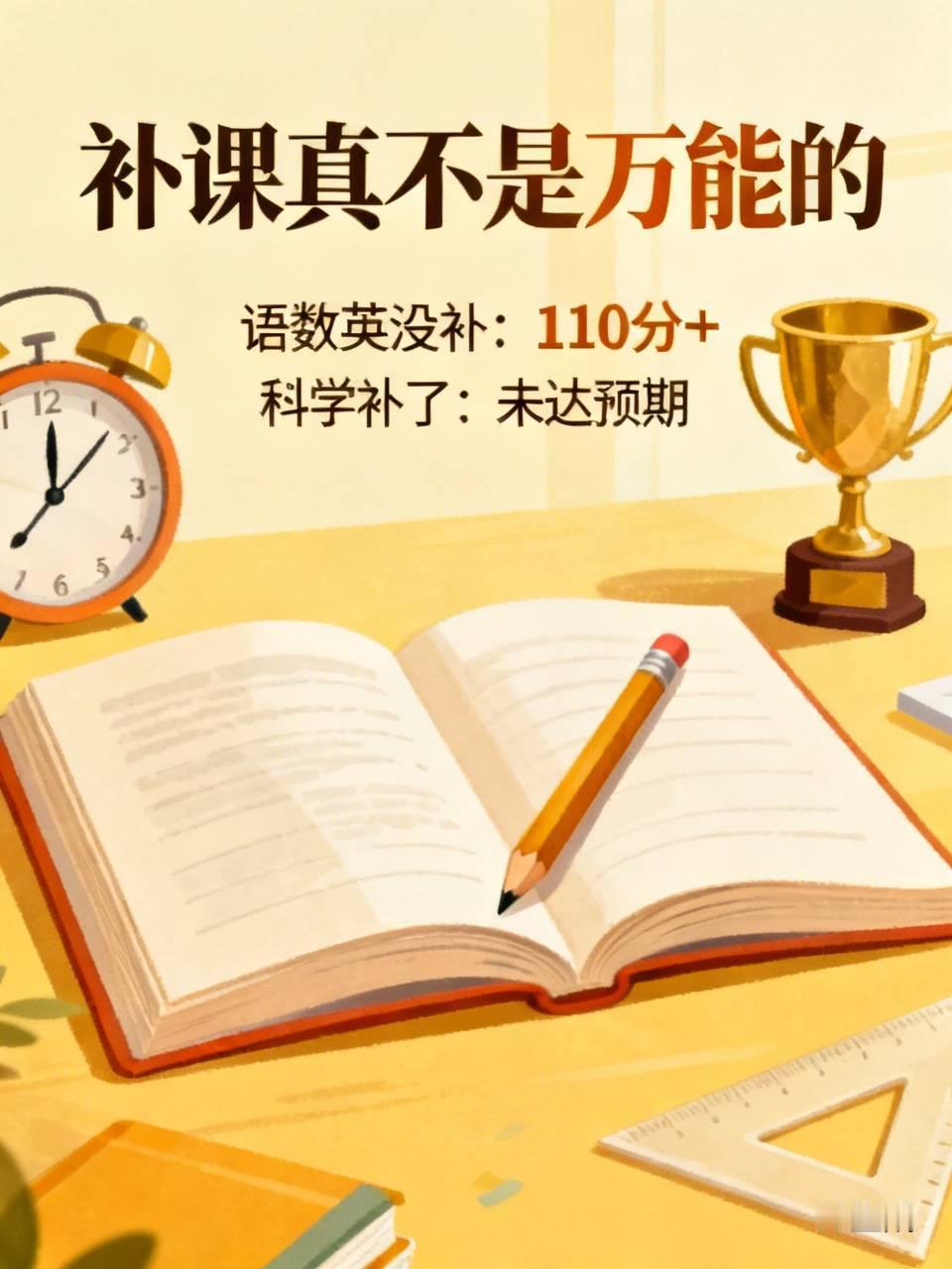 孩子中考成绩揭晓，我感触颇深：补课并非万能之策！
      我家孩子语文、数学