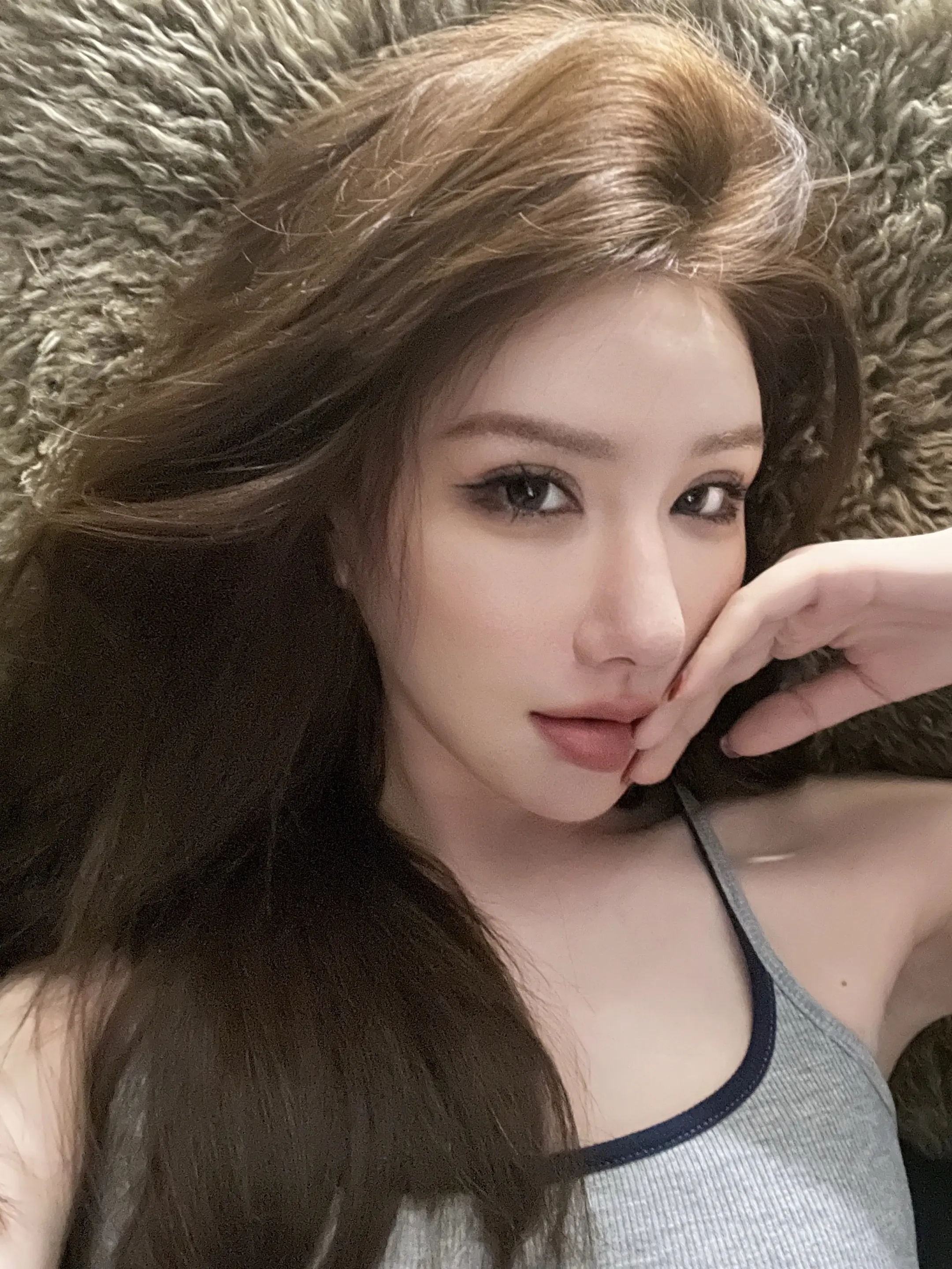 还是没有刘海舒服。