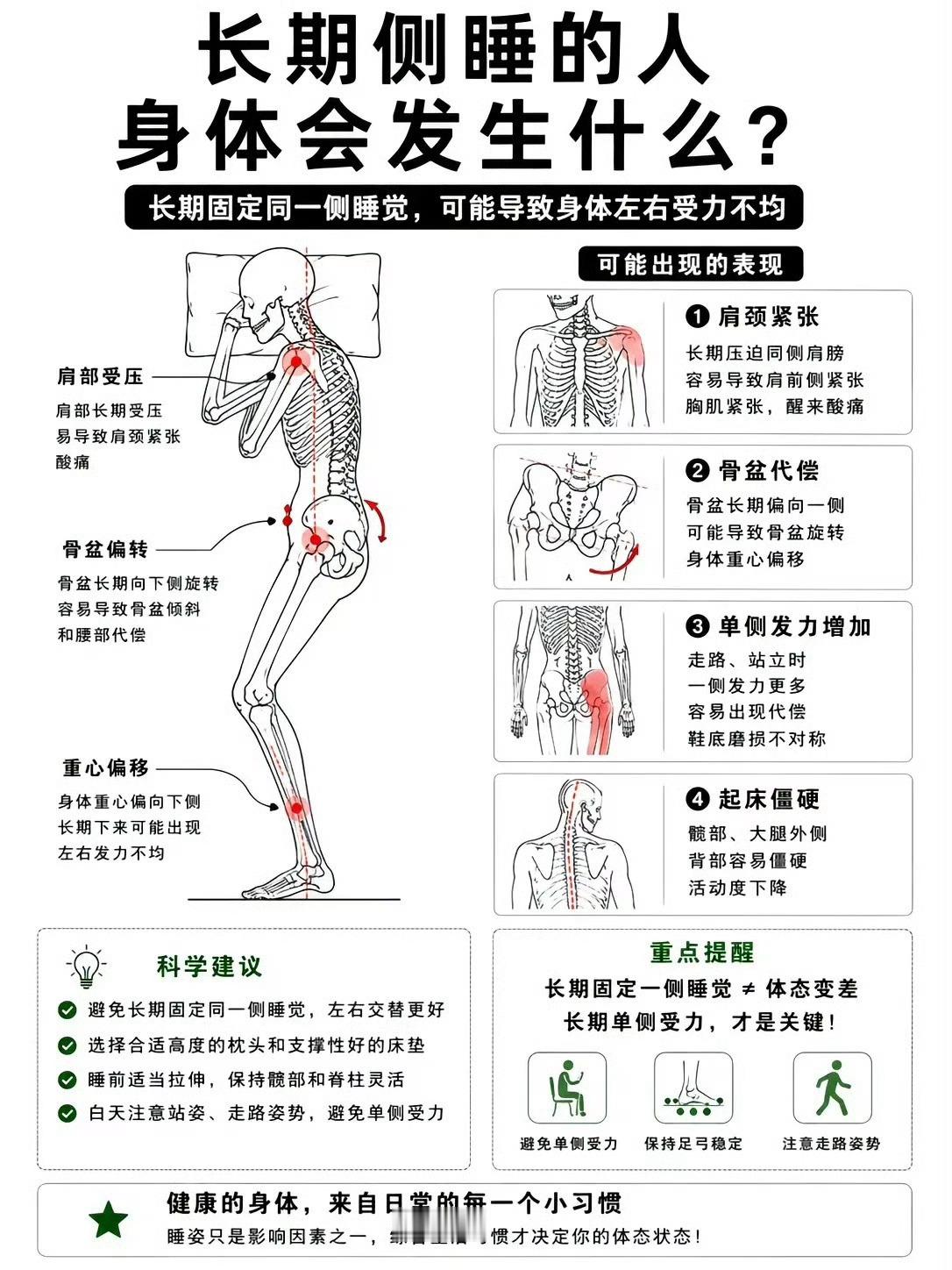 一个爱侧睡的人轻轻的碎了睡着了啥姿势我也说了不算啊我锁骨骨折之后往患侧翻身睡时间
