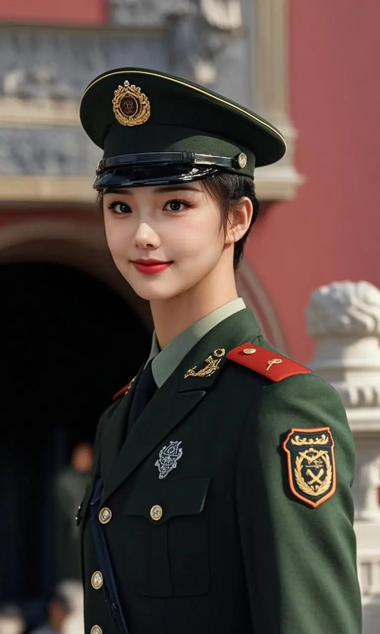 戎装英姿