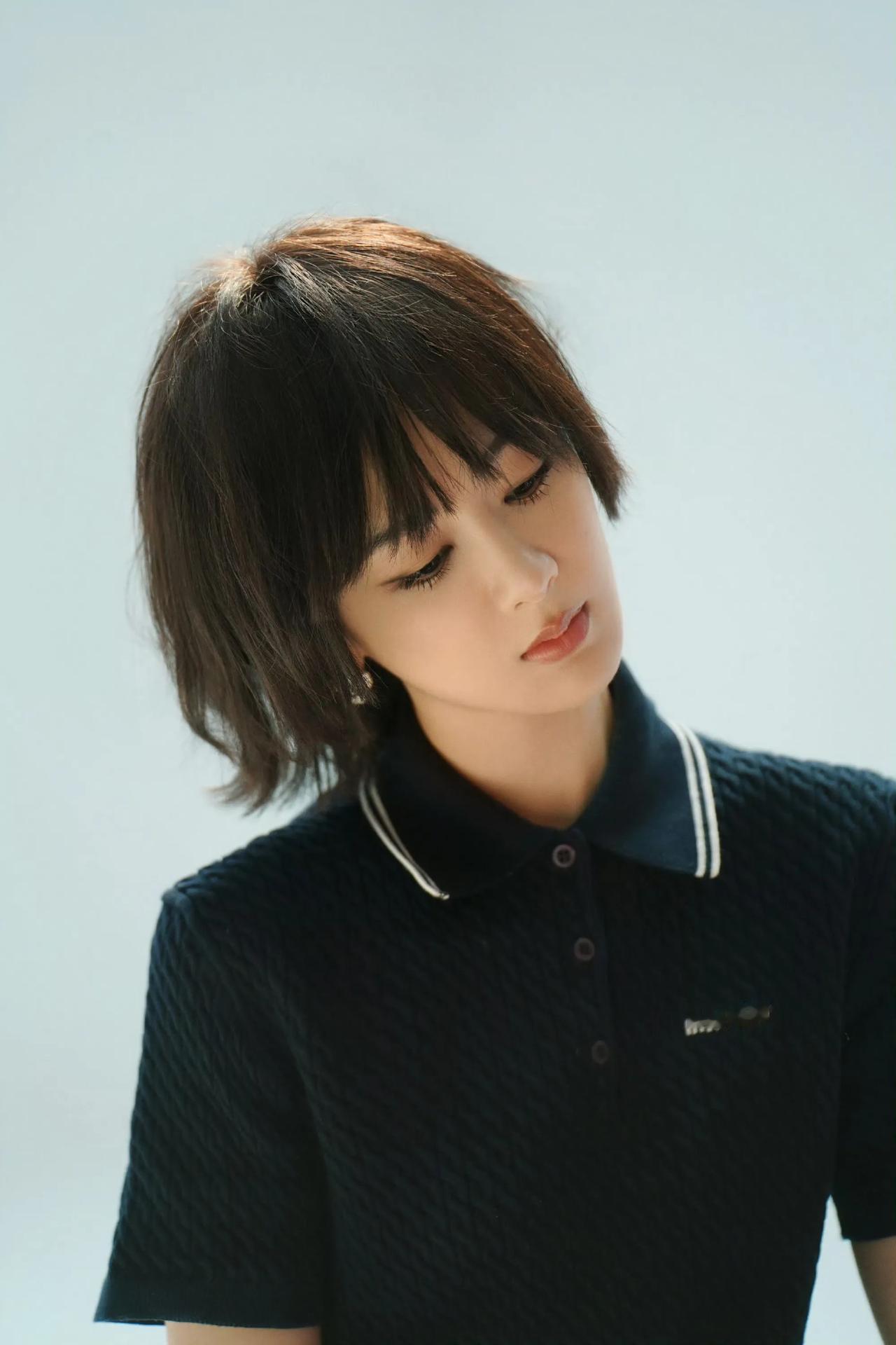 #杨紫# #短发#