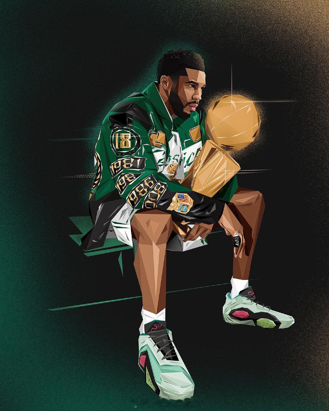 塔图姆手捧奖杯！复刻偶像科比！[好运连连][好运连连][好运连连]#nba超话创