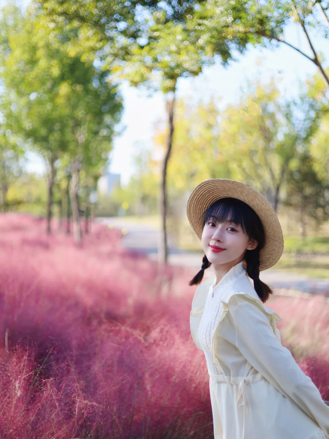 别挤奥森了，这个小众公园也可以拍，附位置