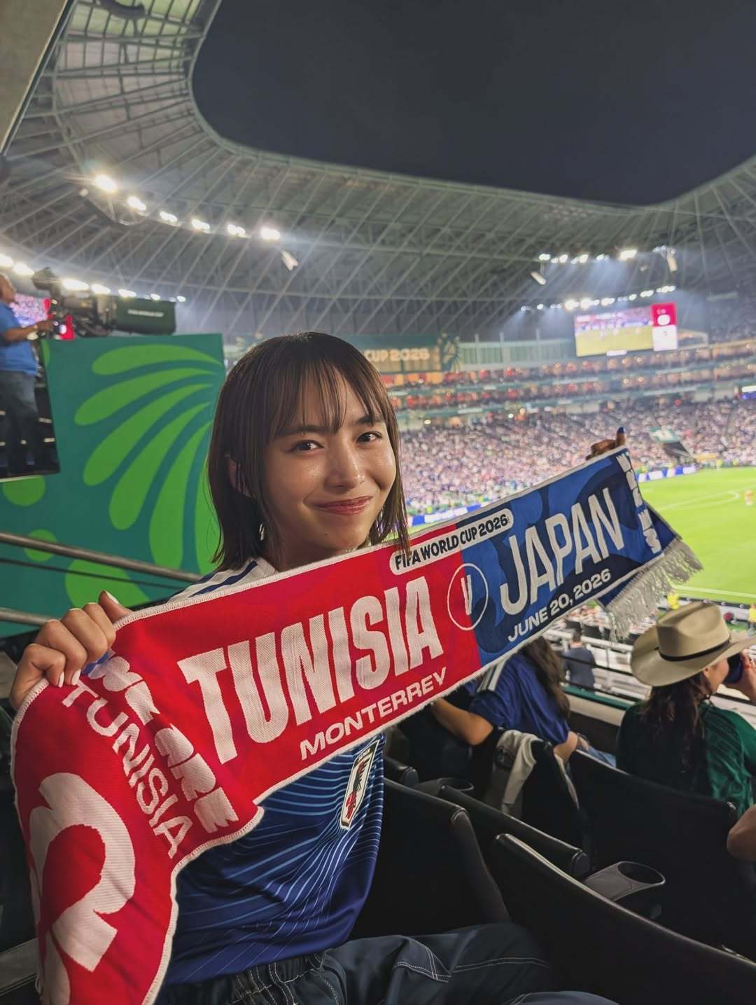 井桁弘恵🇯🇵⚽️💙本当に貴重な時間を過ごさせていただきました。アツかった凄