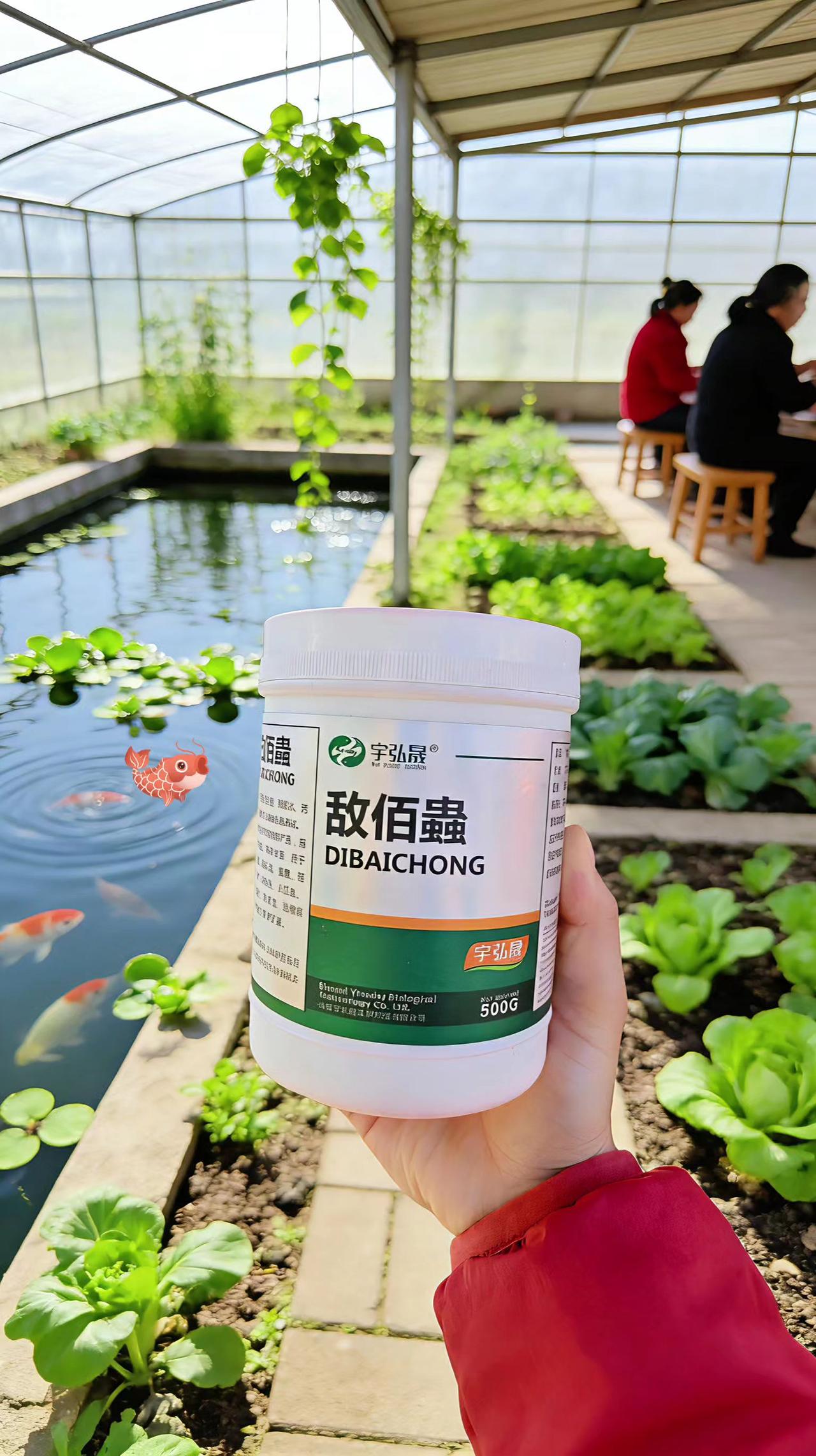 敌佰蟲 鱼塘养殖 鲢鱼 鲤鱼 草鱼