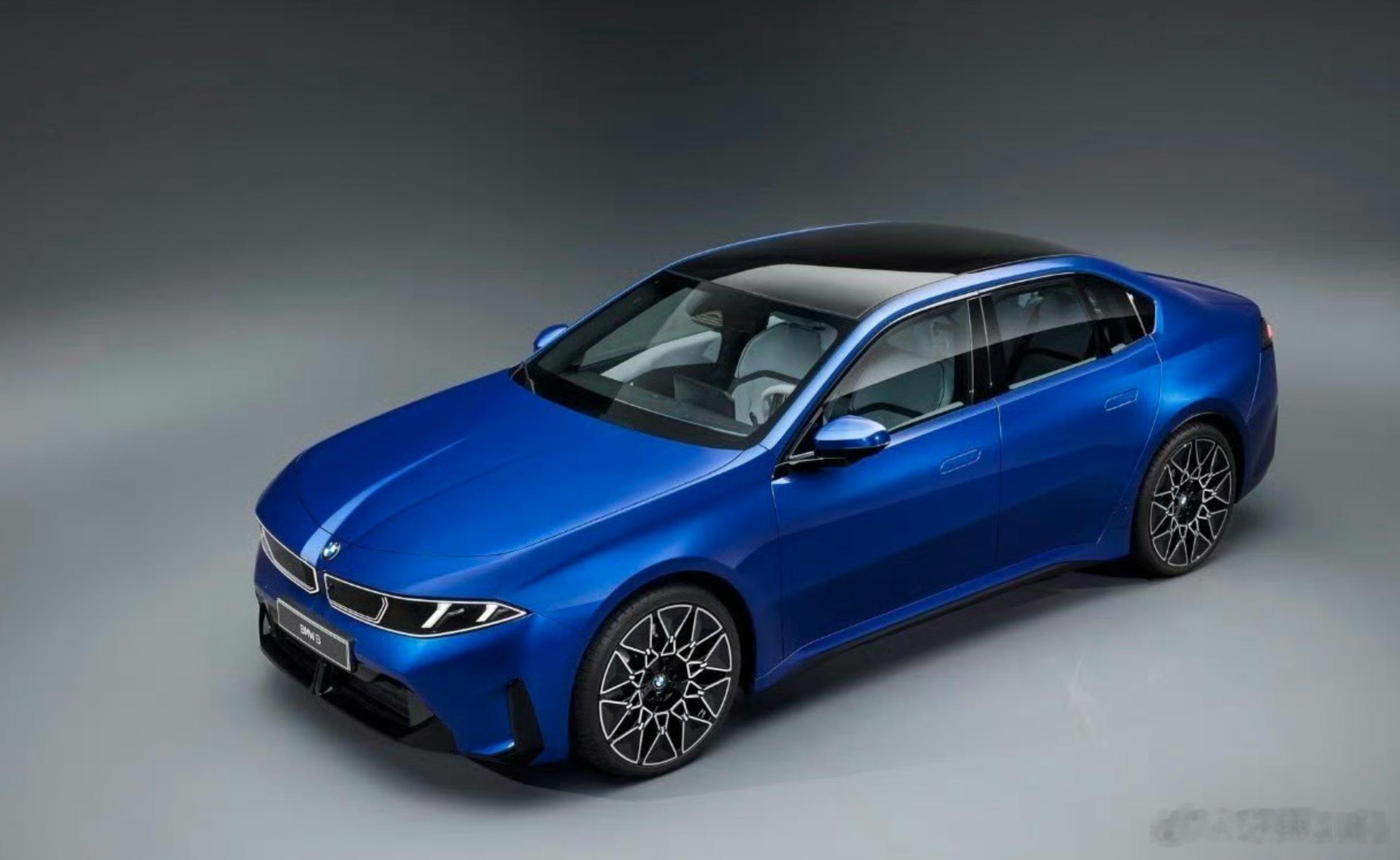 全新宝马i3，我真觉得前脸挺帅的你们呢？ 