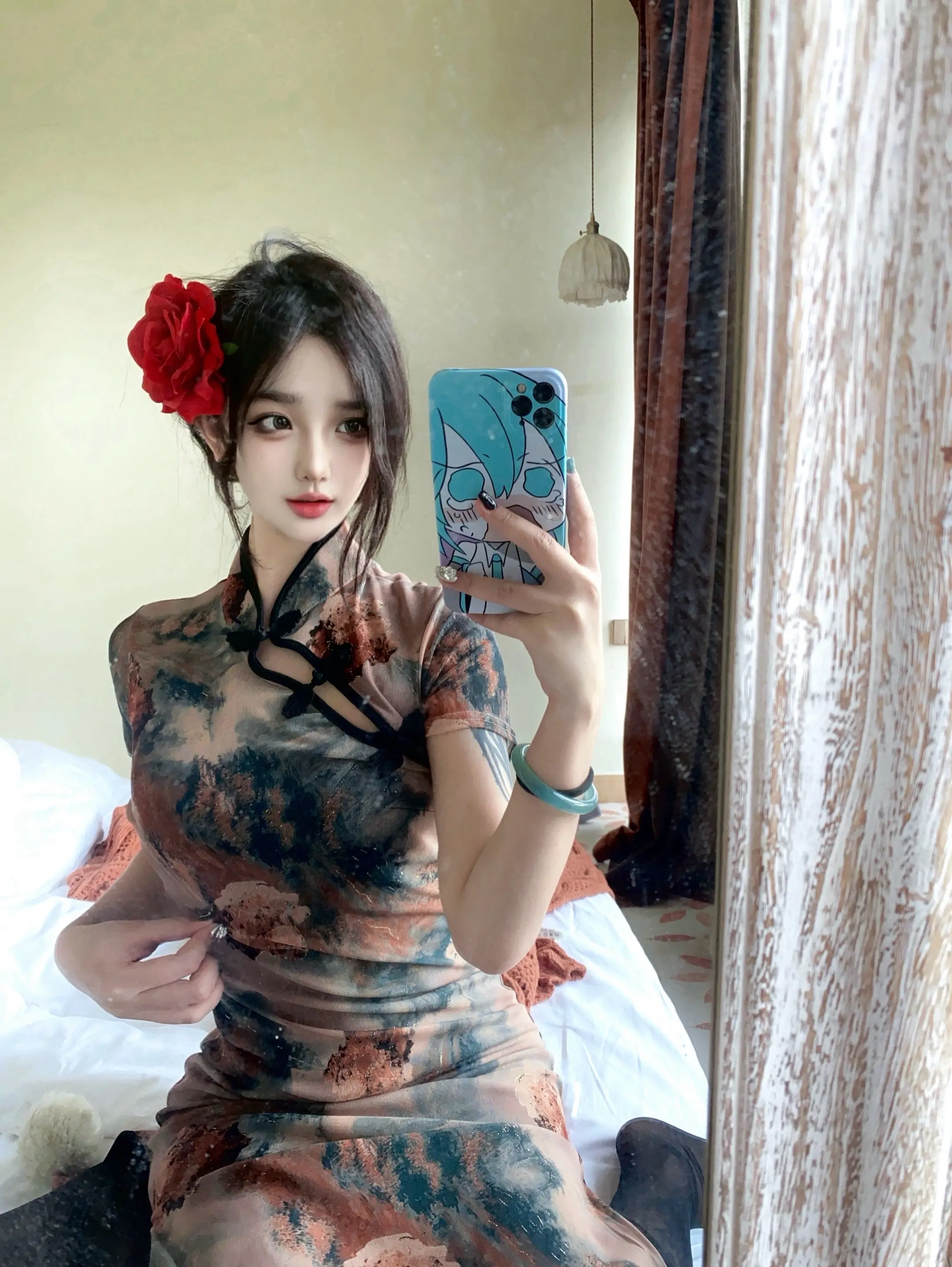 你抱着我掉眼泪说这世界太复杂