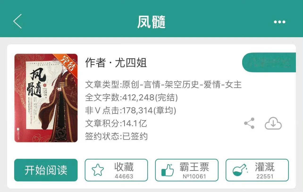 小说推荐：《凤髓》 作者:尤四姐简评：女扮男装傀儡皇帝vs重权在握丞相，女撩男，