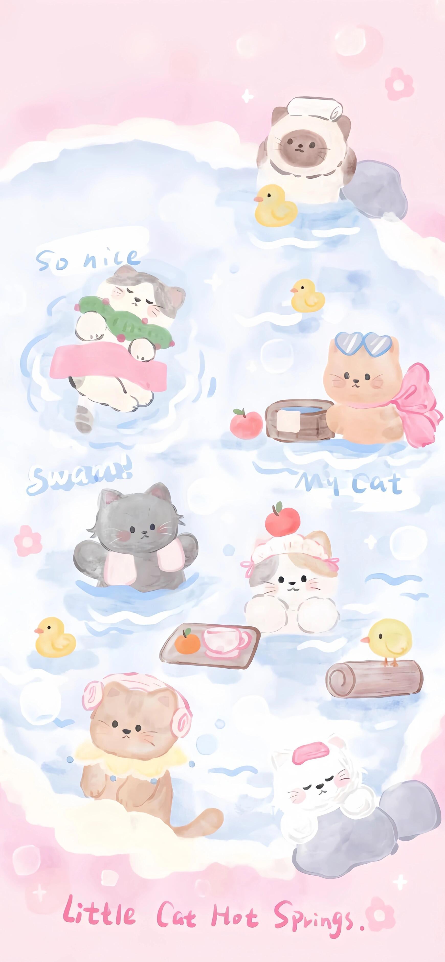 可爱壁纸套图🐹🌷🫧 
