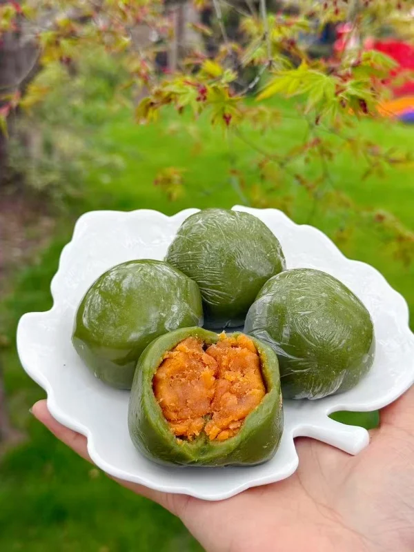 KFC青团限时回归！春日牡丹桶美s了🥹🥹