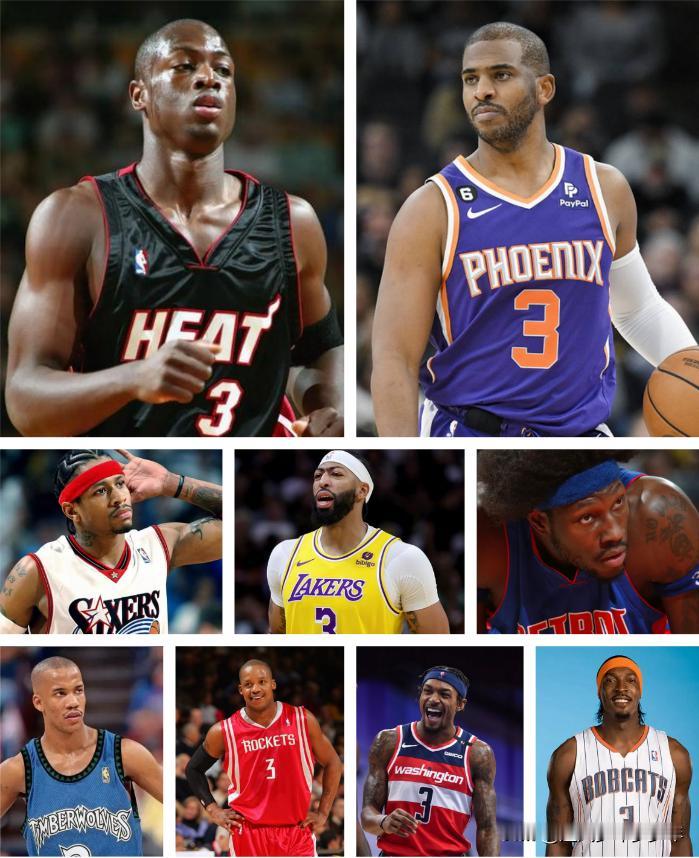 近20年的3号NBA球星，如果按照这个来排，合适？
1、闪电侠——韦德，闪电般的