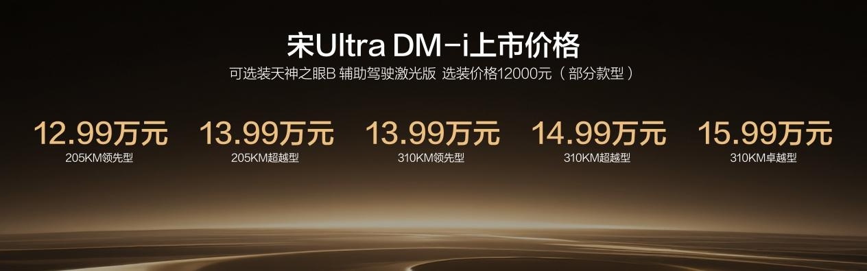 如今12-15万家用插混SUV市场竞争格外激烈，比亚迪宋Ultra DM-i一上