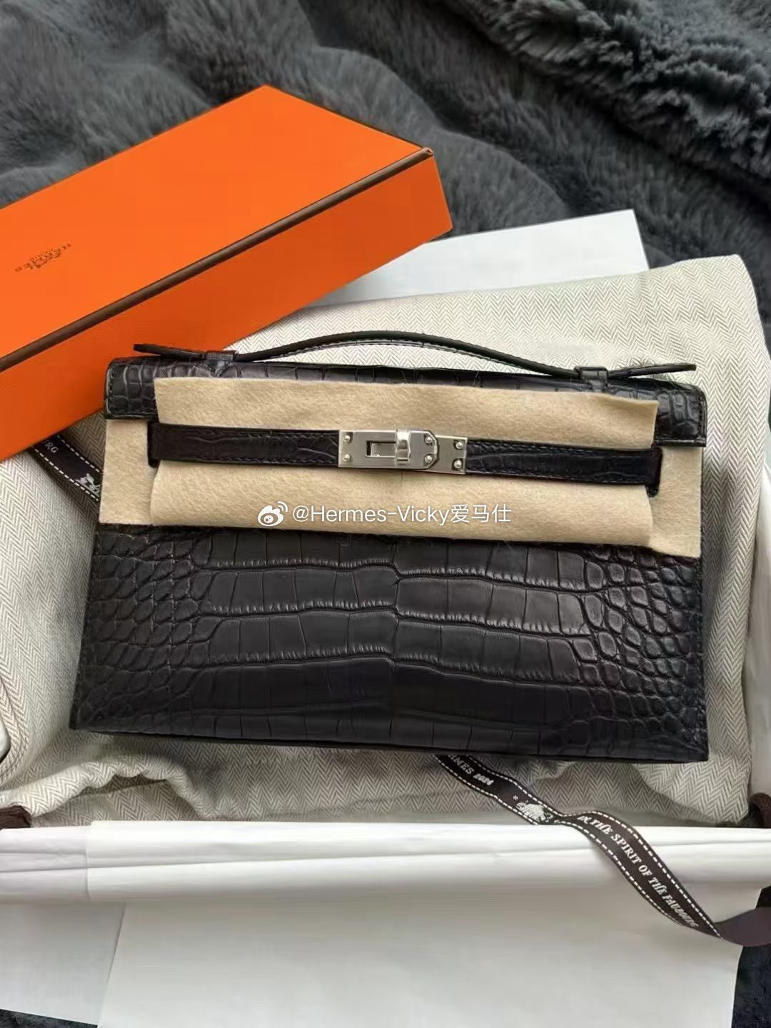 Mini Kelly一代  黑银 雾面 
