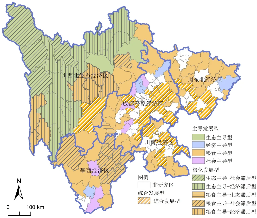 四川乡村空间分布