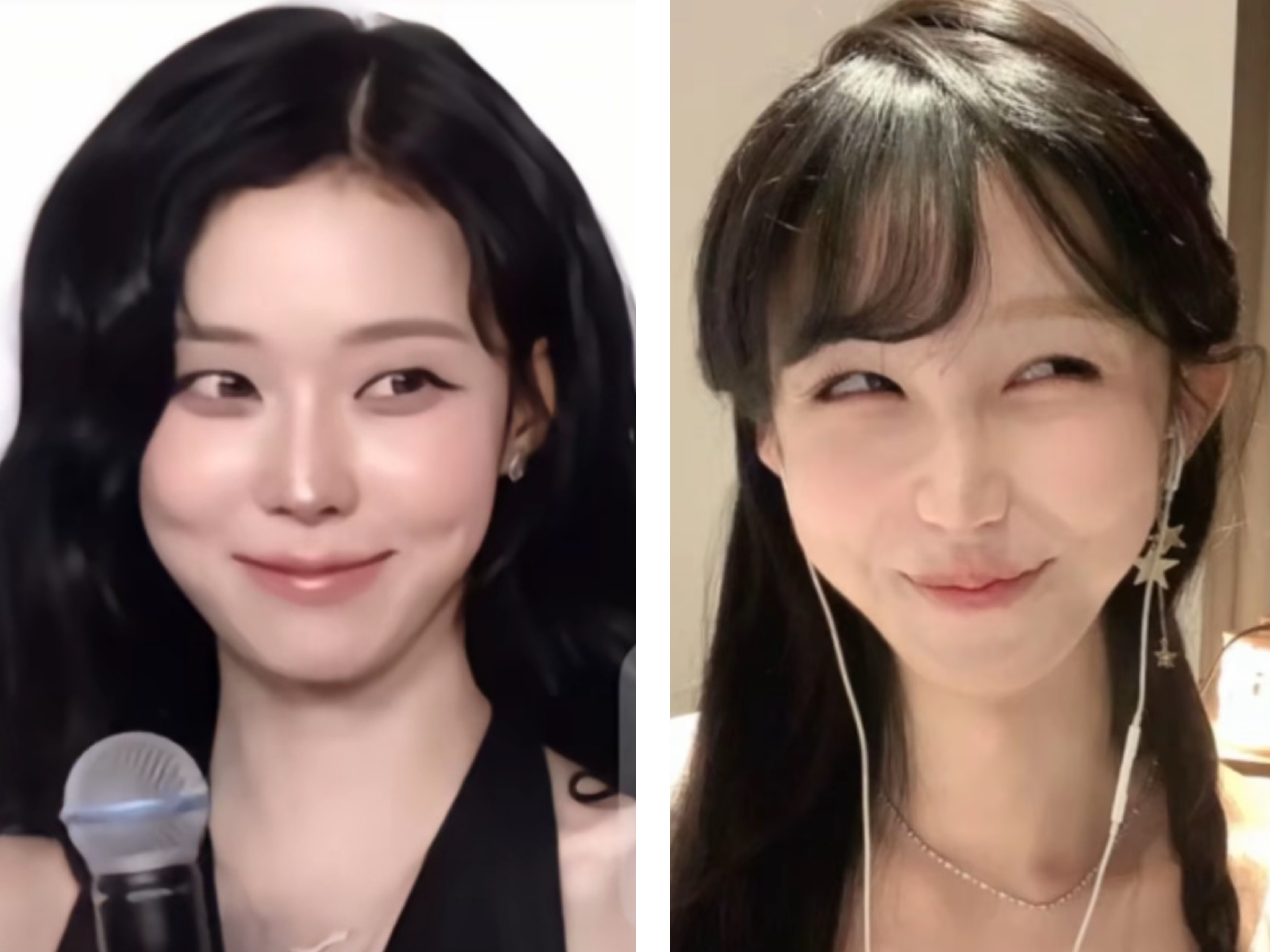 aespa回归成绩不佳 金玟庭白天走红毯 晚上还要直播求比心兔兔 ​​​