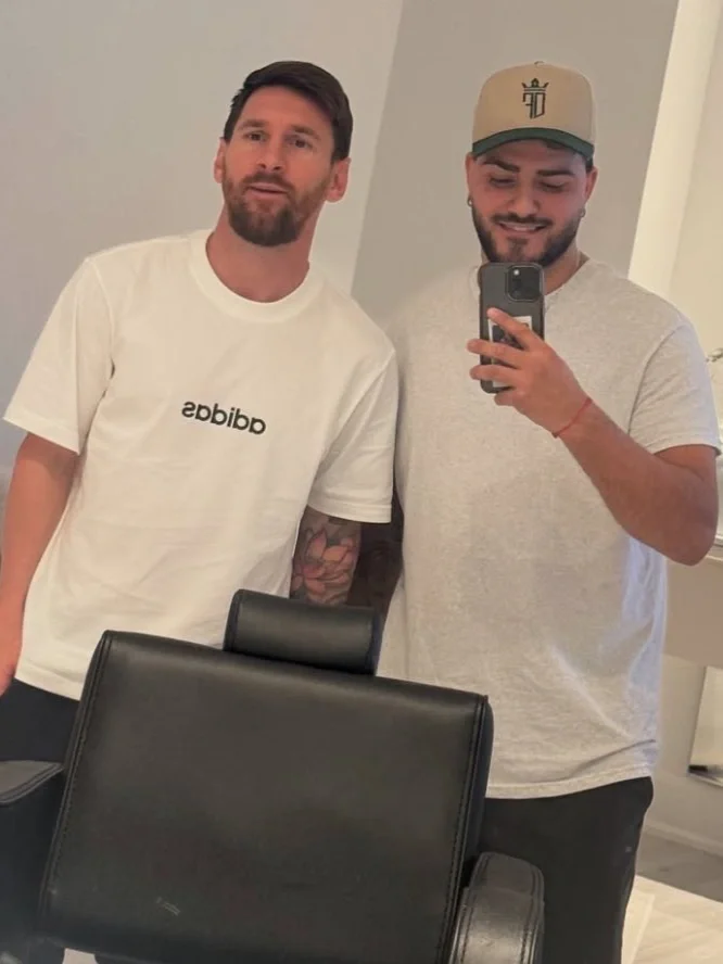 梅西今天剪了头发💇🏻‍♂️