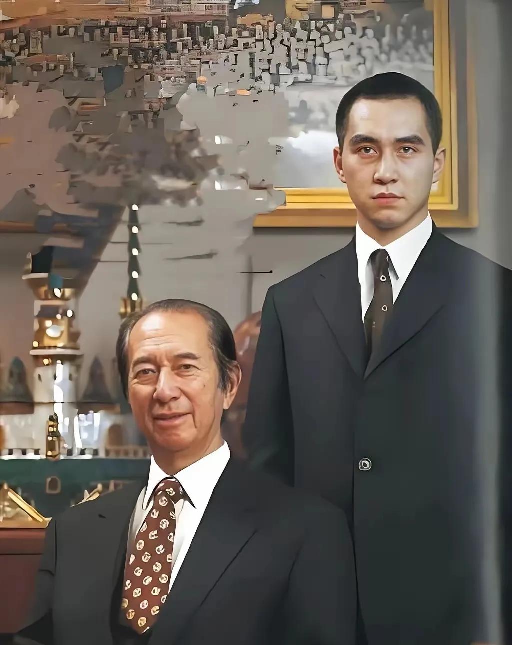 赌王何鸿燊身高1米83，站在哪里都呈现出鹤立鸡群的效果，可是他的子女中，除了何猷
