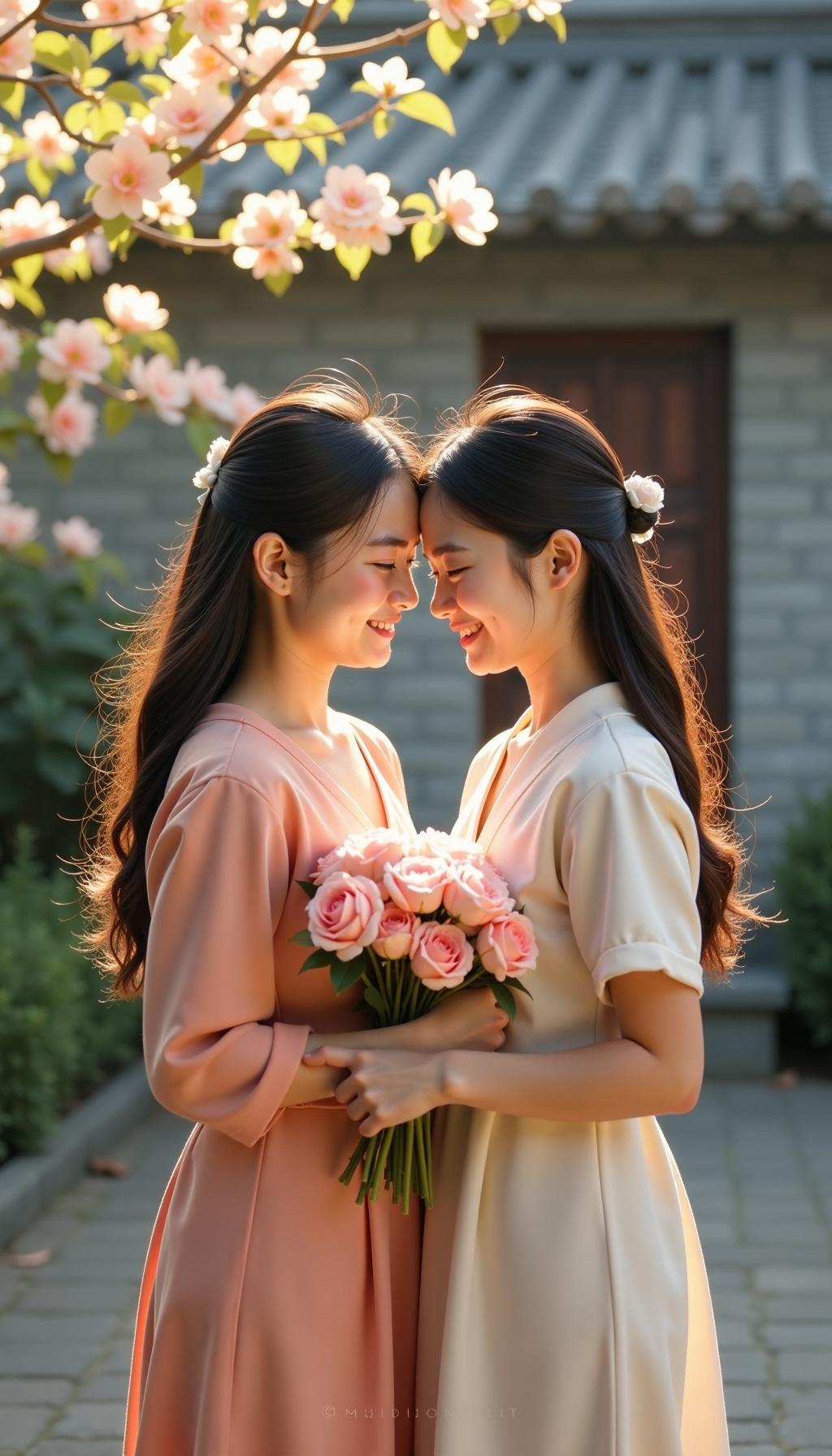 你们的姐妹感情是真的好，替你开心。我们家的姐妹感情也像你家一样很好的。[作揖]