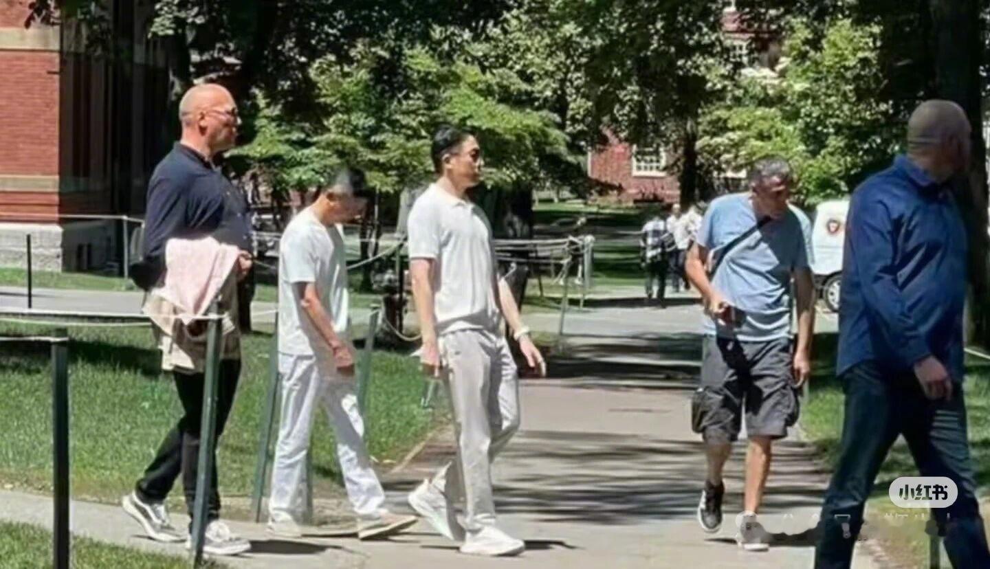 马云刚插完秧，就飞美国，现身哈佛与麻省理工校园，然后被网友偶遇了。不得不说，没有