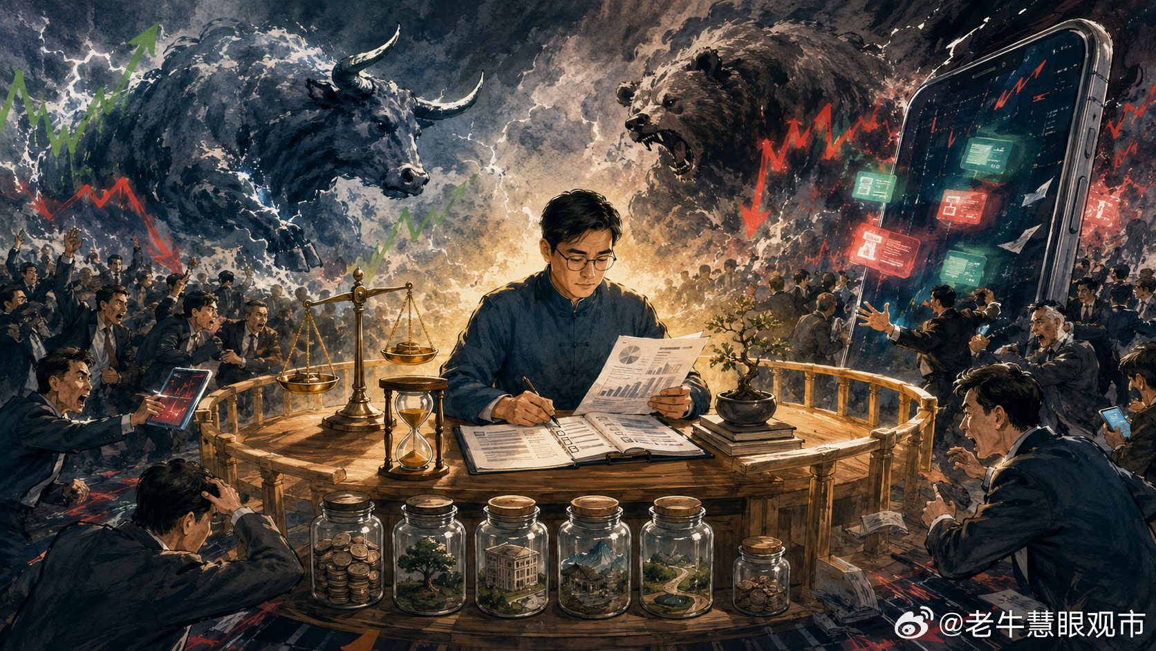老牛的子夜沉思 市场先生住进手机后：普通人战胜“聪明钱”的七条铁律投资从未像今天