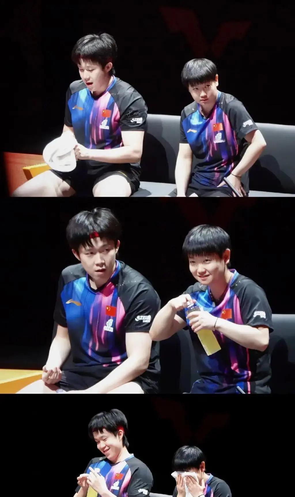 国乒这次多哈站的名单，够狠。
 
孙颖莎、王楚钦这些绝对主力，一个都不上。全派林