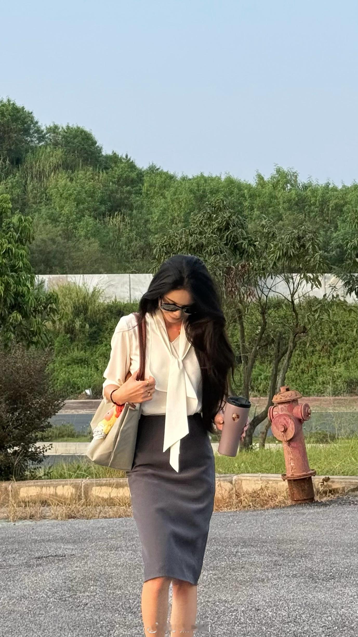 小狗接我下班，就是这样幸福🥰 ​​​