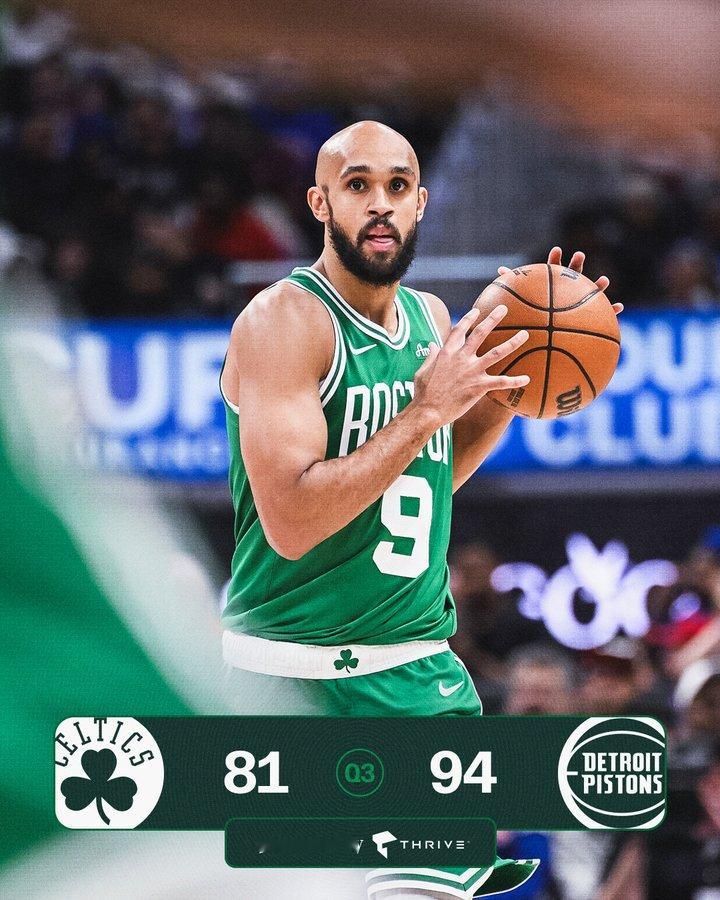 波士顿凯尔特人[超话] ｜BLEEDGREEN 第三节有点崩盘... ​​​