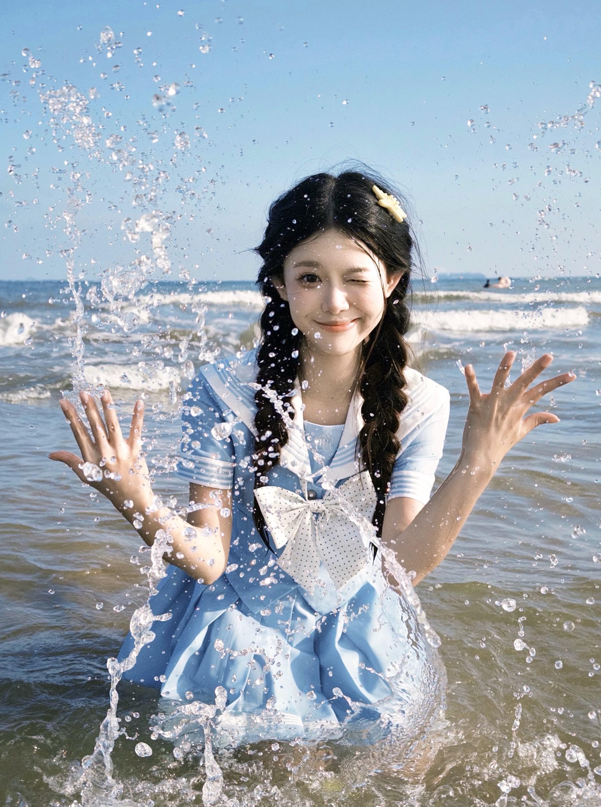 夏天就该去海边⊹  ﹏𓊝﹏𓂁﹏⊹