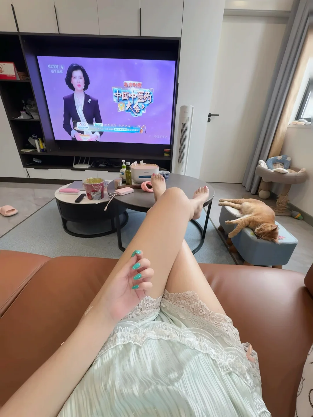 上手就爱的蓝色美甲💅