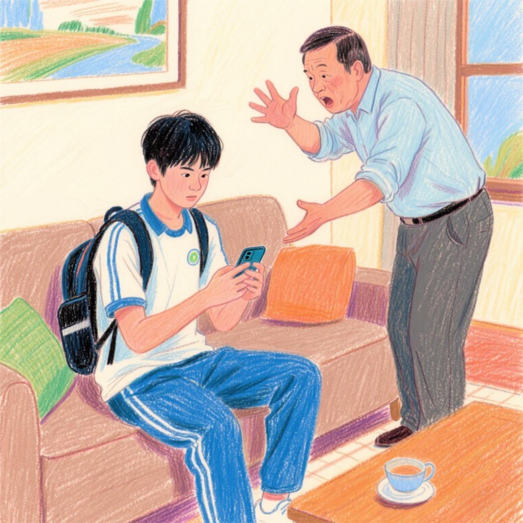 不给手机就骂奶奶、推爷爷！这一幕看得我心寒！

     前几天在一个培训机构的