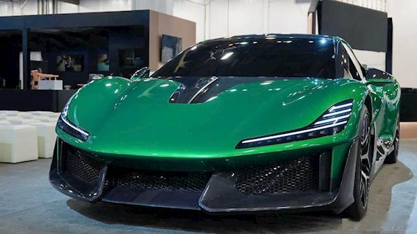 追觅旗下子公司星空计划在这次CES大会上带来的超跑 