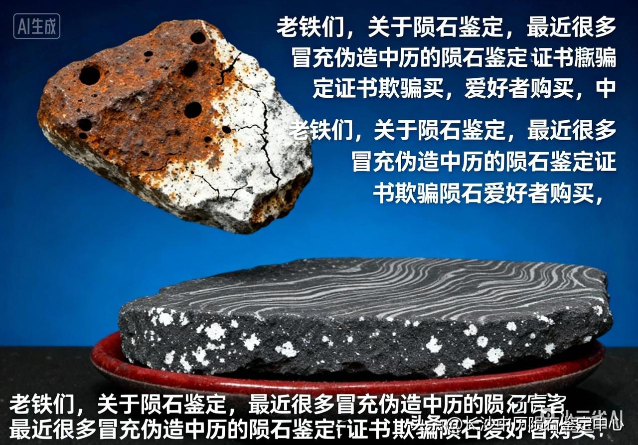中历一向走高端陨石鉴定路线，鉴定准确无误，也只针对相信科学相信中历的人鉴定，自己