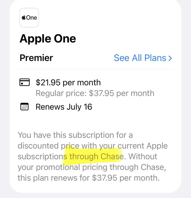 【新的 Apple One 福利现已拓展至 Chase 的 Sapphire R