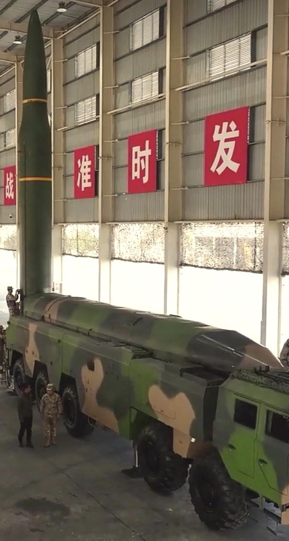 东风16导弹时刻保持战斗状态