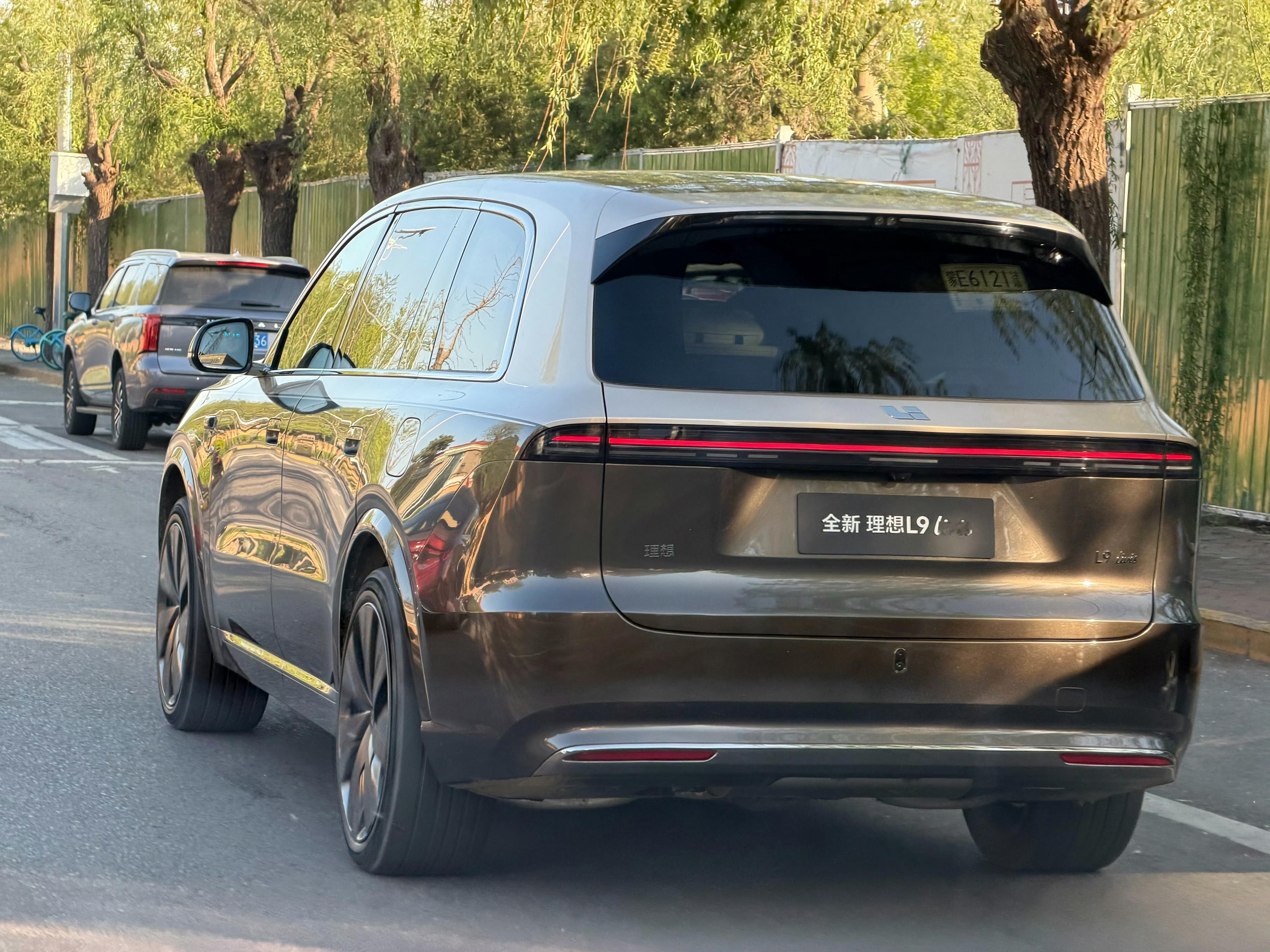 这屁股，真性感，一点不臃肿。理想L9 Livis