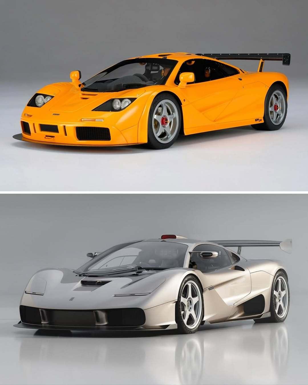 一天一张文艺照[超话] 迈凯伦F1 LM ＆ GMSV S1 LM，原始的版本和