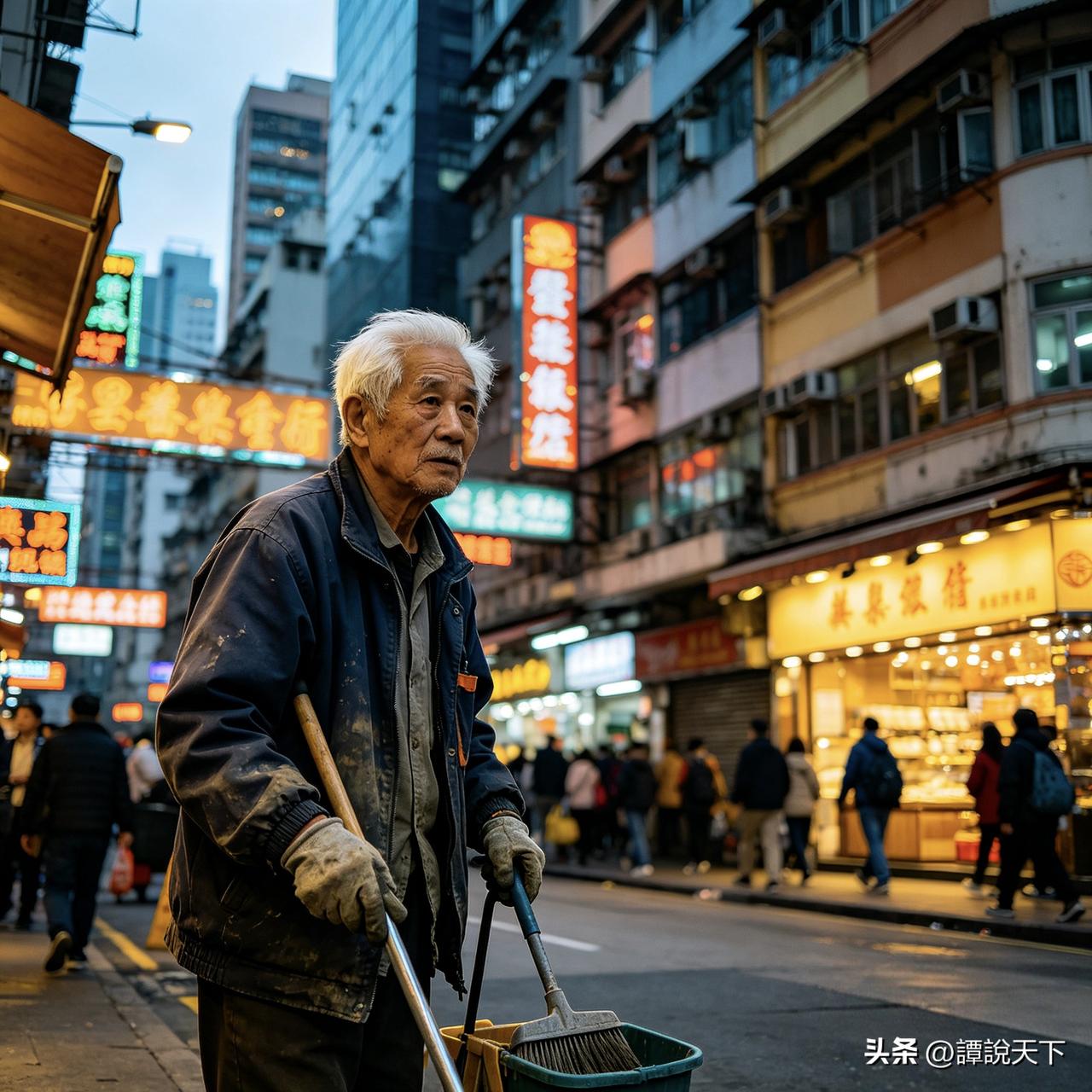 为什么香港70多岁老人还要打工？不是勤快，是根本不敢退休
 
走在香港街头，总能