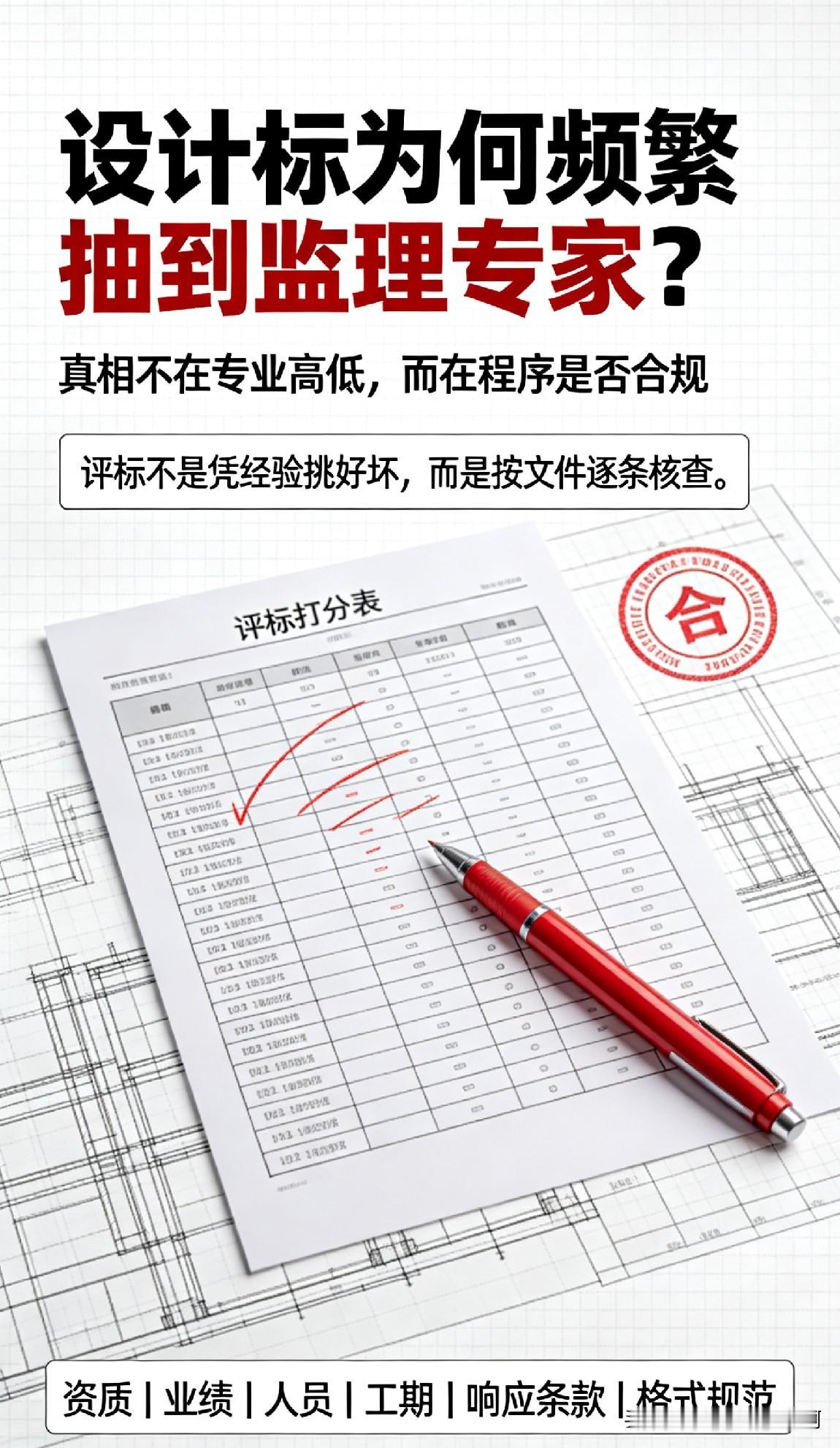 我自以为内行人，说出评标圈真实现状，欢迎评论区留言讨论。

最近网络热议，监理评
