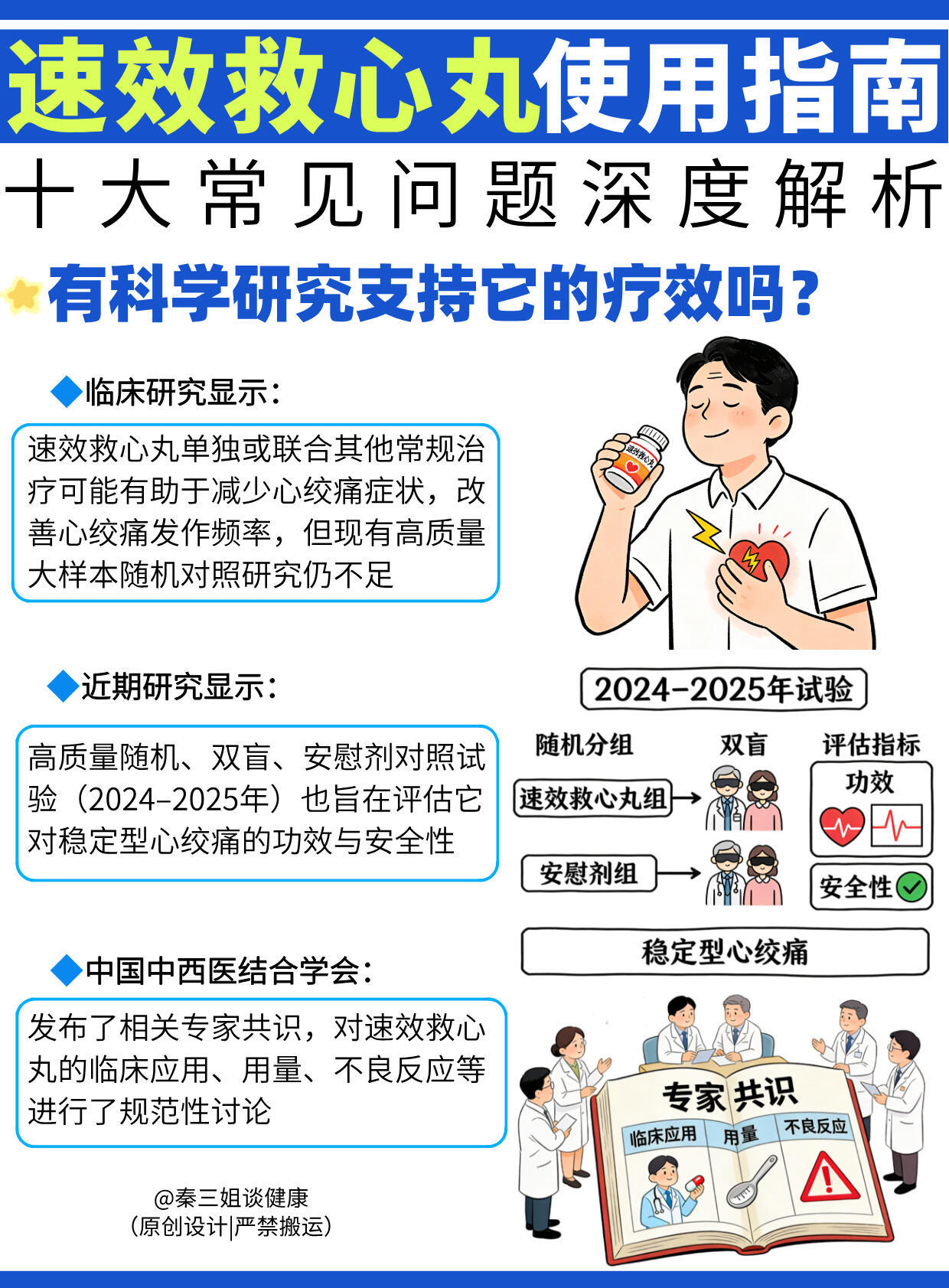速效救心丸使用指南，十大常见问题深度解析。很多人家里都会备一盒速效救心丸，感觉“