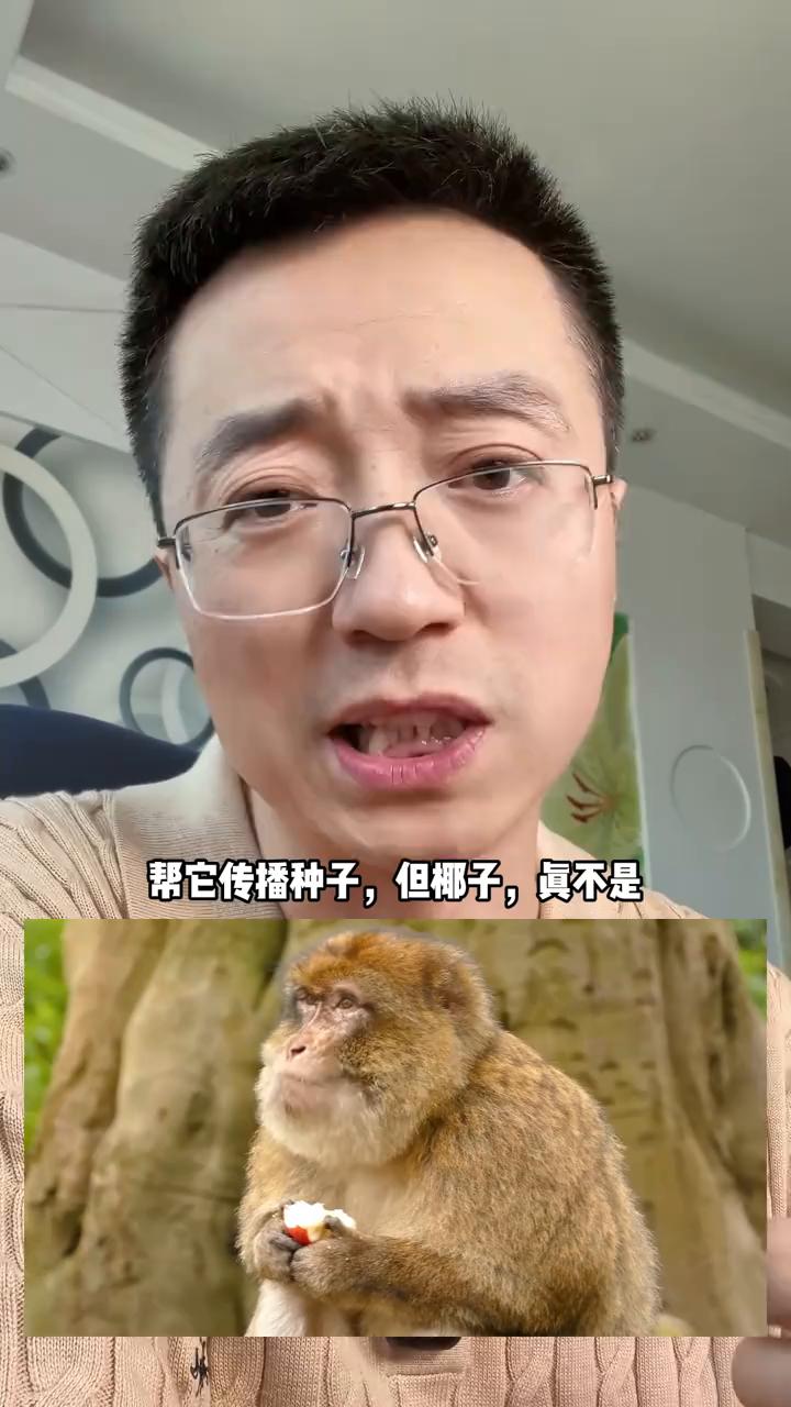李老师，椰子把自己演化的水那么多，那么好喝，对它有什么好处？恰恰相反，椰子从来没