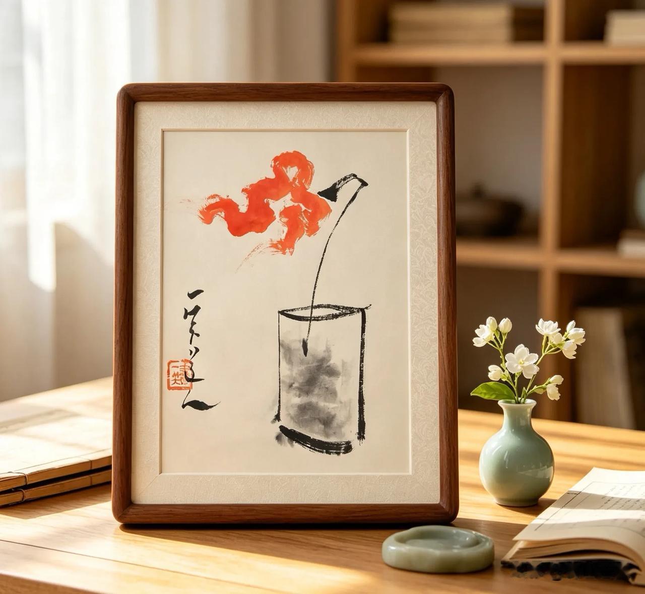 古人说，

“一卷书，一麈尾，一壶茶，一盆果，一重裘，一单绮，一奚奴，一骏马，一