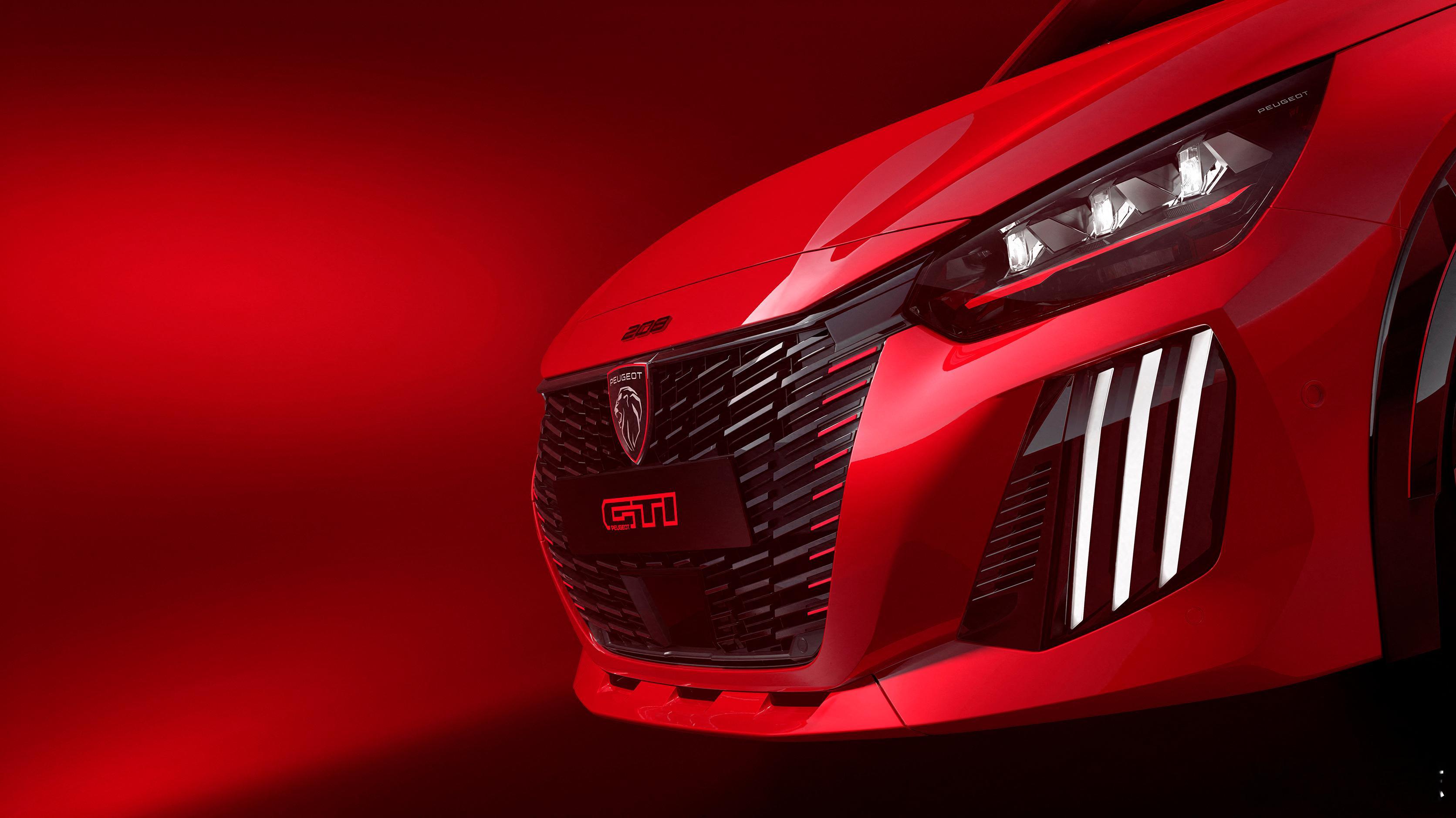 名车志壁纸 当经典 GTi 徽章邂逅电动浪潮，标致 E-208 GTi 在勒芒赛