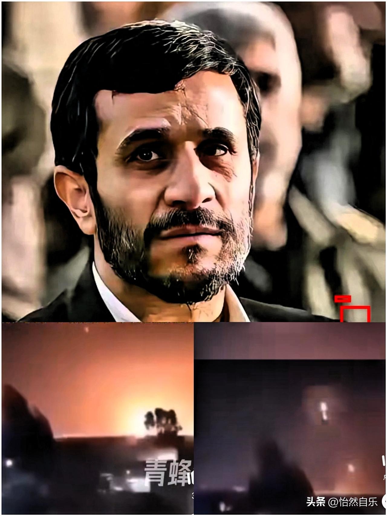 这也太猛了，看的我精神抖擞。
3月3日一大早，密集导弹呼啸而下，巴林的天直接被火