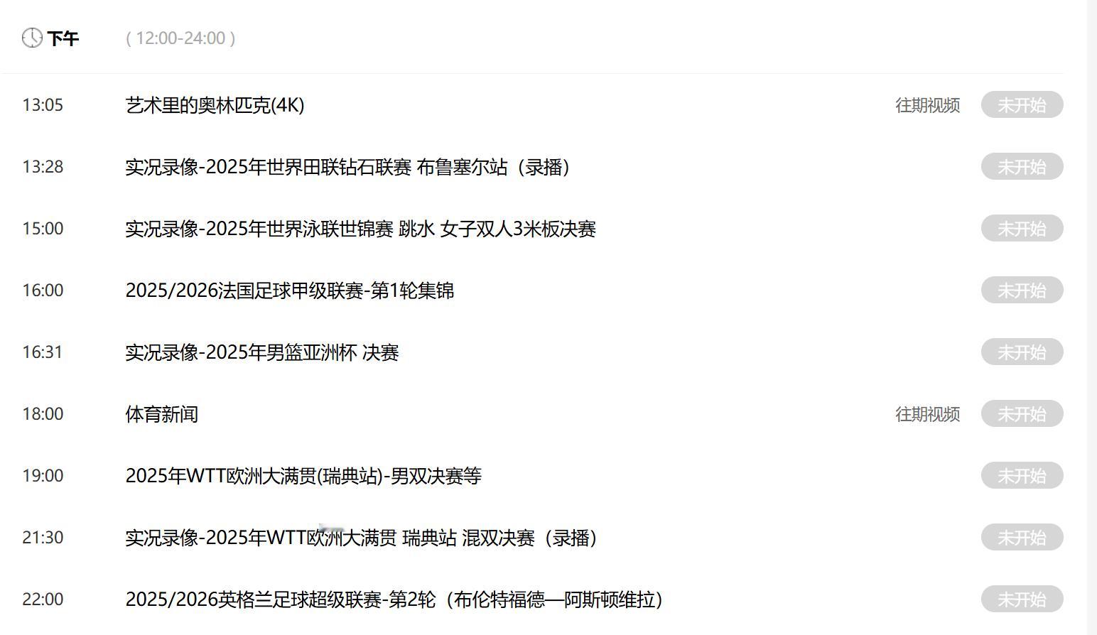 下周六CCTV5和5+节目预告（世锦赛中国队第一轮），贵排真的查无此球了 ​​​
