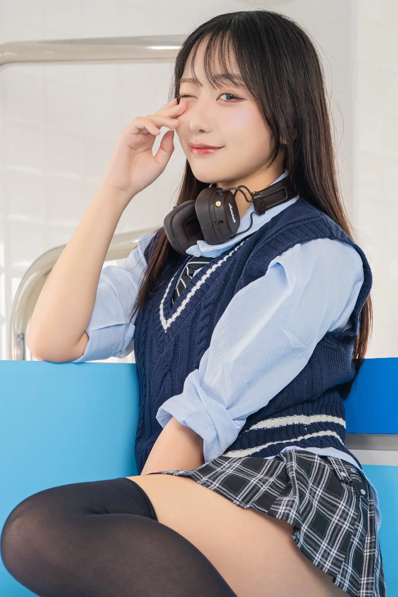 校供感jk ik制服 盐系学院风 jk风尚 jk大赏