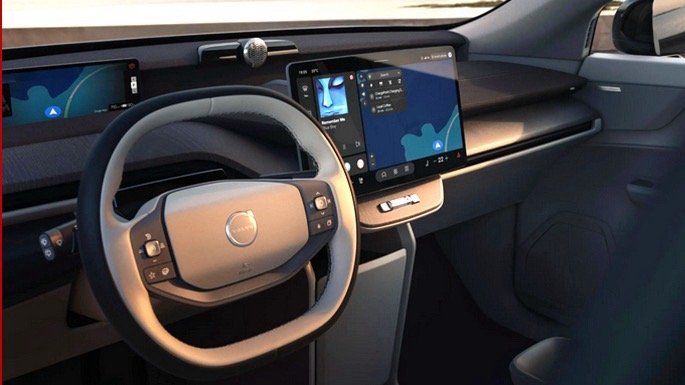 窝窝全新EX60内饰官图，断开的副仪表板在这个级别里依然是相当独特的存在。 