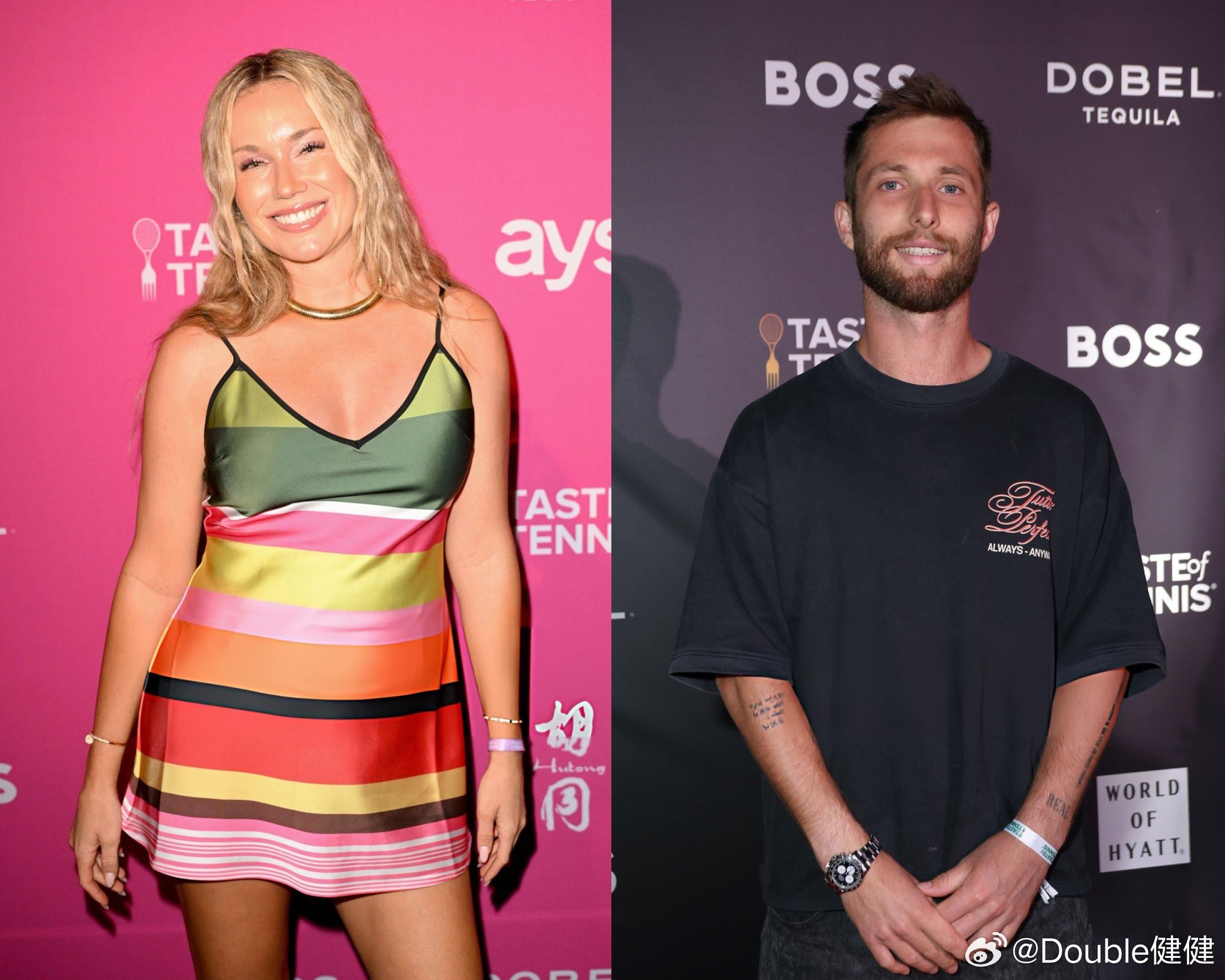 穆泰特回应柯林斯：😂😂我怎么取关你啊，我根本就没关注过你😂  Tennis