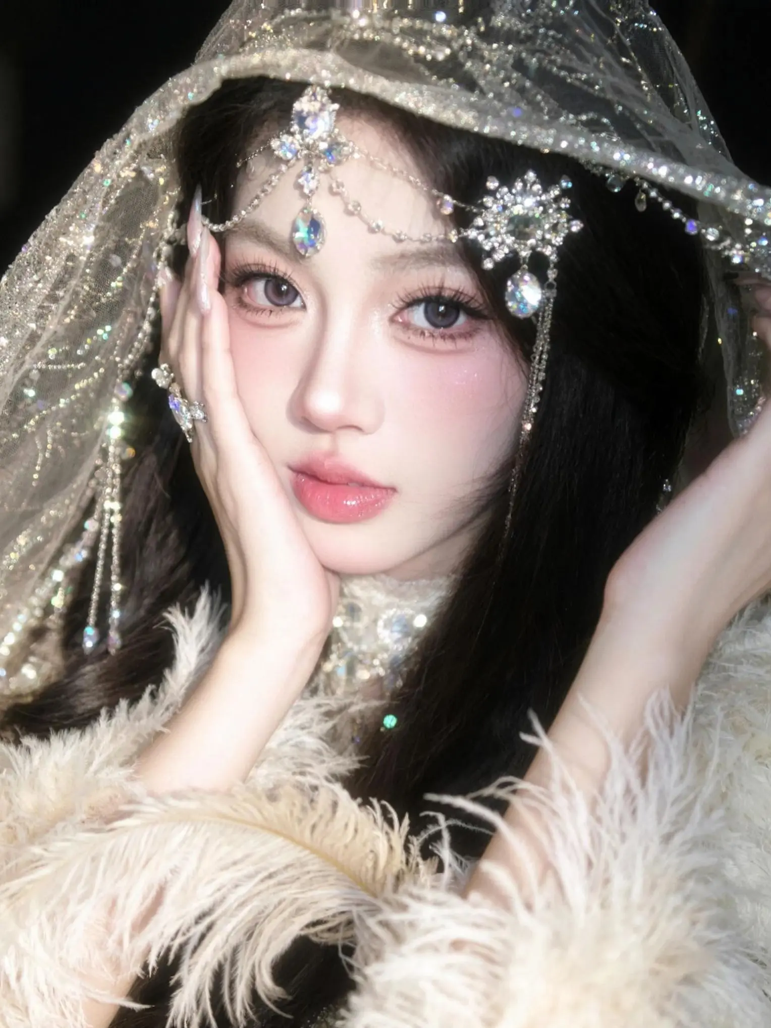 AI冰雪梦幻照 ai创作 写真情绪片